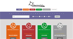 Desktop Screenshot of directoriodevalle.com